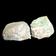 Ruby Red Corundum Green Jasper 2/3 specimens 19-20g in sunlight - Rocks and Things Store