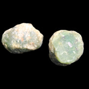 Ruby Red Corundum Green Jasper 2/3 specimens 19-20g in sunlight - Rocks and Things Store