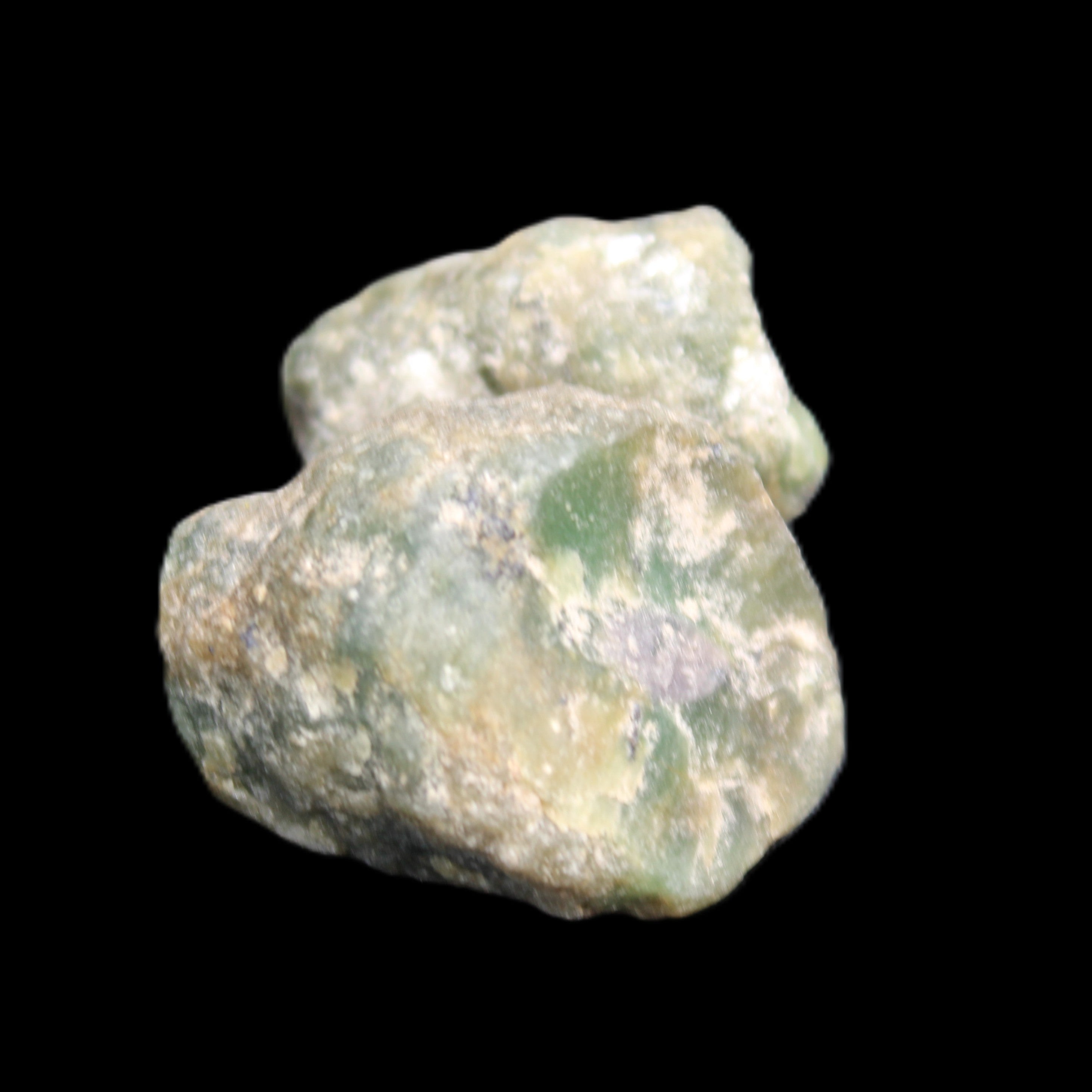 Ruby Red Corundum Green Jasper 2/3 specimens 19-20g in sunlight - Rocks and Things Store