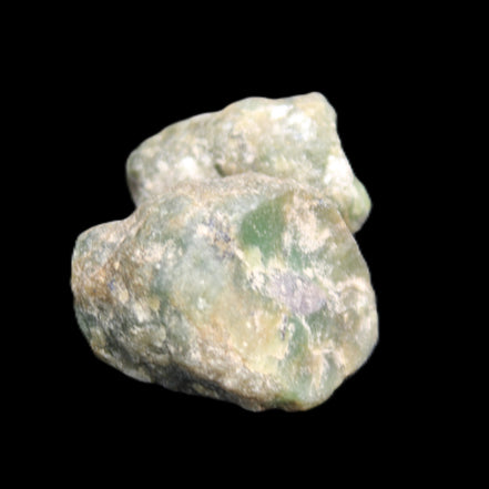 Ruby Red Corundum Green Jasper 2/3 specimens 19-20g in sunlight - Rocks and Things Store