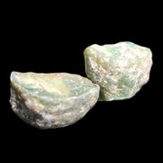 Ruby Red Corundum Green Jasper 2/3 specimens 19-20g in sunlight - Rocks and Things Store