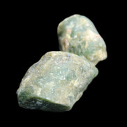 Ruby Red Corundum Green Jasper 2/3 specimens 19-20g in sunlight - Rocks and Things Store