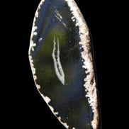 Agate Geode slice 76*35*5mm 24g in sunlight - Rocks and Things Store
