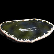 Agate Geode slice 76*35*5mm 24g in sunlight - Rocks and Things Store