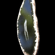 Agate Geode slice 76*35*5mm 24g in sunlight - Rocks and Things Store