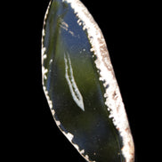 Agate Geode slice 76*35*5mm 24g in sunlight - Rocks and Things Store