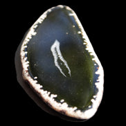 Agate Geode slice 76*35*5mm 24g in sunlight - Rocks and Things Store