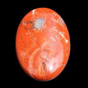 Red Jasper palmstone 56mm 45g in sunlight - Rocks and Things Store