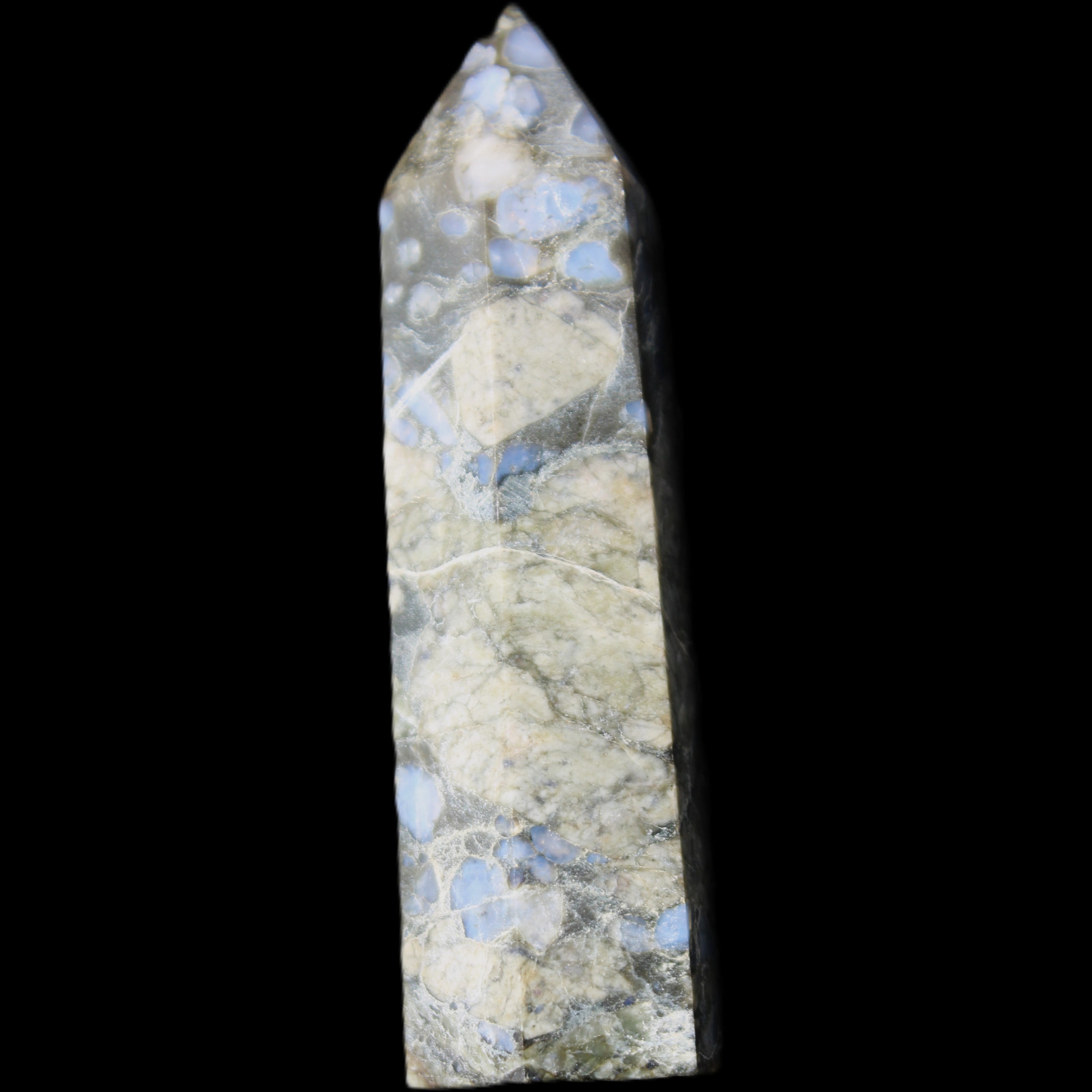Llanite Que Sera wand 74mm 51g in sunlight - Rocks and Things Store