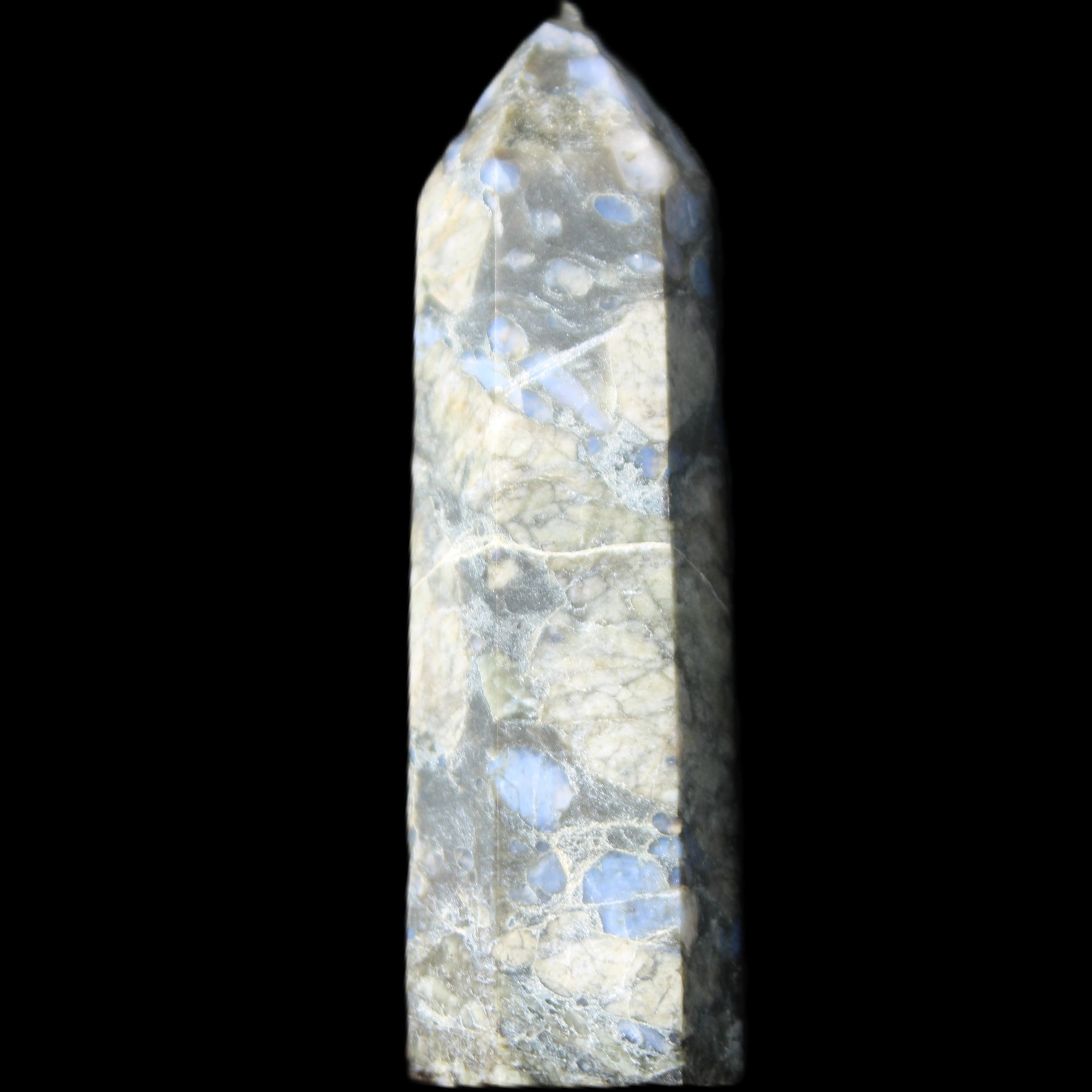 Llanite Que Sera wand 74mm 51g in sunlight - Rocks and Things Store