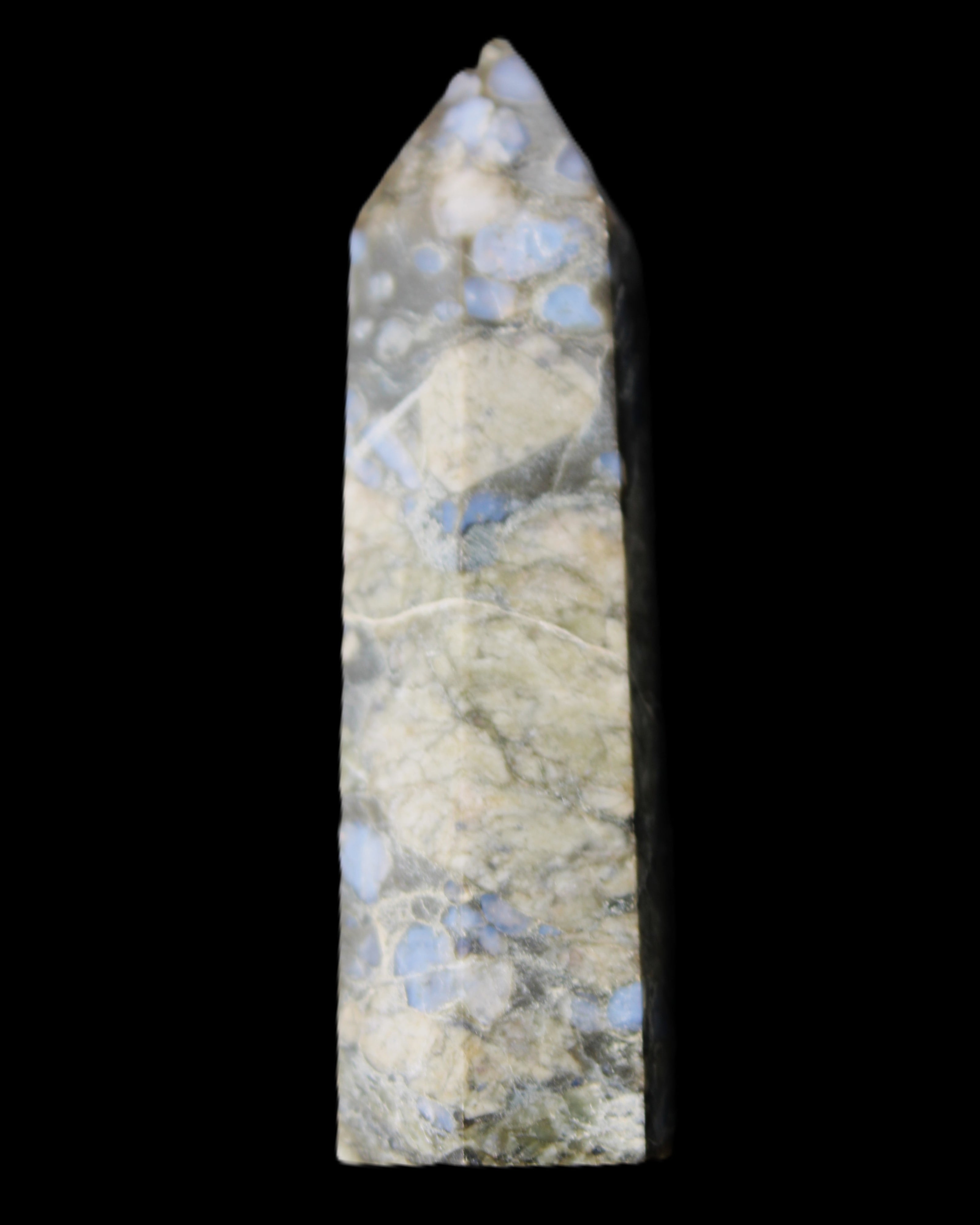 Llanite Que Sera wand 74mm 51g in sunlight - Rocks and Things Store