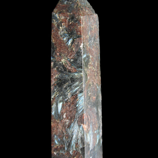 Astrophyllite wand 88mm 100g in sunlight - Rocks and Things Store