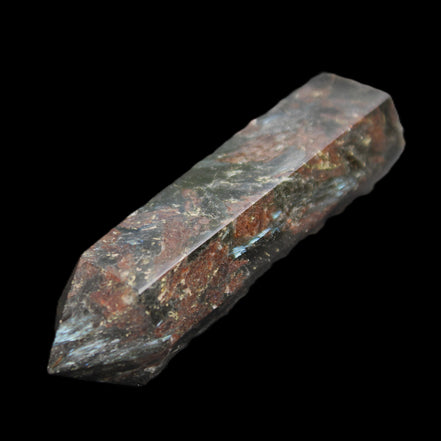 Astrophyllite wand 88mm 100g in sunlight - Rocks and Things Store
