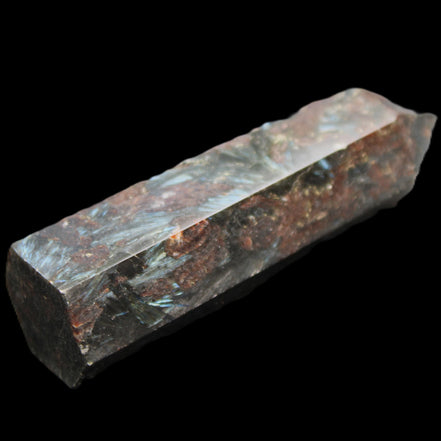 Astrophyllite wand 88mm 100g in sunlight - Rocks and Things Store