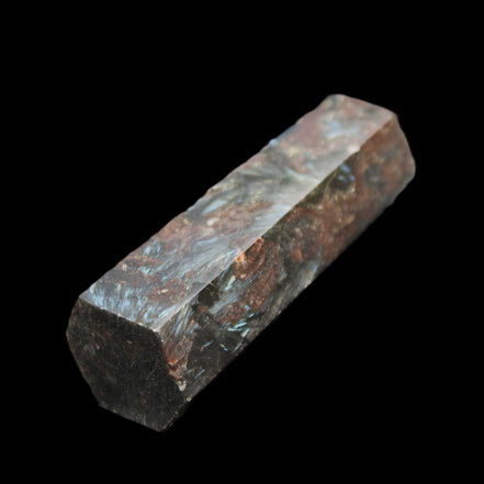 Astrophyllite wand 88mm 100g in sunlight - Rocks and Things Store