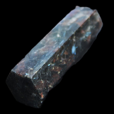 Astrophyllite wand 88mm 100g in sunlight - Rocks and Things Store