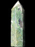 Moss Agate wand 85mm 82g in sunlight - Rocks and Things Store