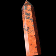 Mahogany Obsidian wand 86mm 54g in sunlight - Rocks and Things Store