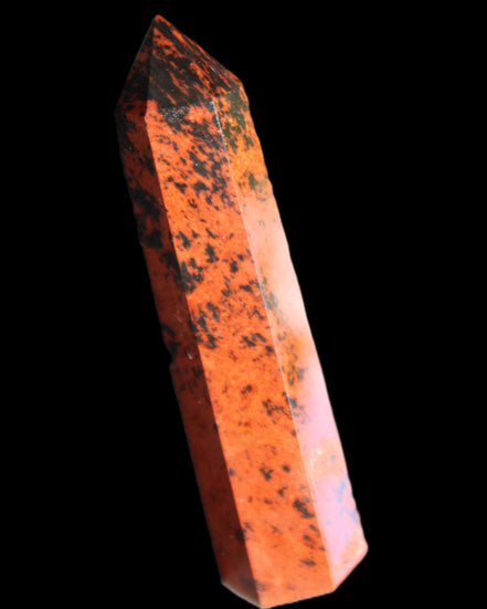 Mahogany Obsidian wand 86mm 54g in sunlight - Rocks and Things Store