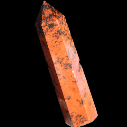 Mahogany Obsidian wand 86mm 54g in sunlight - Rocks and Things Store