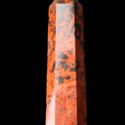 Mahogany Obsidian wand 86mm 54g in sunlight - Rocks and Things Store