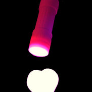 EverBrite UV Black Light Flashlight 9-Led 395nm with batteries in sunlight - Rocks and Things Store