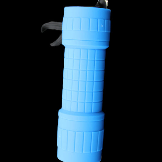 EverBrite UV Black Light Flashlight 9-Led 395nm with batteries in sunlight - Rocks and Things Store