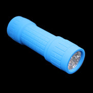 EverBrite UV Black Light Flashlight 9-Led 395nm with batteries in sunlight - Rocks and Things Store