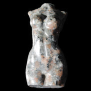 Yooperlite hand carved goddess 38*79mm 135g in sunlight - Rocks and Things Store