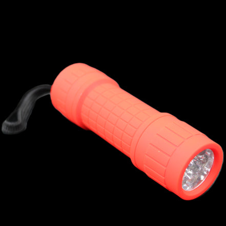 EverBrite UV Black Light Flashlight 9-Led 395nm with batteries in sunlight - Rocks and Things Store