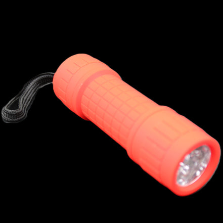 EverBrite UV Black Light Flashlight 9-Led 395nm with batteries in sunlight - Rocks and Things Store