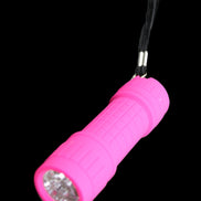 EverBrite UV Black Light Flashlight 9-Led 395nm with batteries in sunlight - Rocks and Things Store