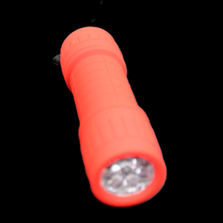 EverBrite UV Black Light Flashlight 9-Led 395nm with batteries in sunlight - Rocks and Things Store