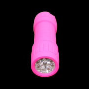 EverBrite UV Black Light Flashlight 9-Led 395nm with batteries in sunlight - Rocks and Things Store