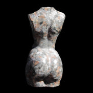 Yooperlite hand carved goddess 38*79mm 135g in sunlight - Rocks and Things Store