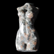 Yooperlite hand carved goddess 38*79mm 135g in sunlight - Rocks and Things Store