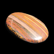 Red Tigers Eye palmstone 57mm 50g in sunlight - Rocks and Things Store