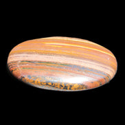 Red Tigers Eye palmstone 57mm 50g in sunlight - Rocks and Things Store