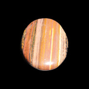 Red Tigers Eye palmstone 57mm 50g in sunlight - Rocks and Things Store