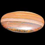 Red Tigers Eye palmstone 57mm 50g in sunlight - Rocks and Things Store
