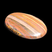 Red Tigers Eye palmstone 57mm 50g in sunlight - Rocks and Things Store