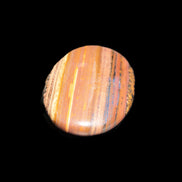 Red Tigers Eye palmstone 57mm 50g in sunlight - Rocks and Things Store