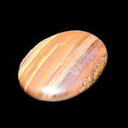 Red Tigers Eye palmstone 57mm 50g in sunlight - Rocks and Things Store