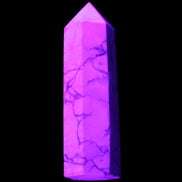 Howlite wand 65mm 40g in sunlight - Rocks and Things Store