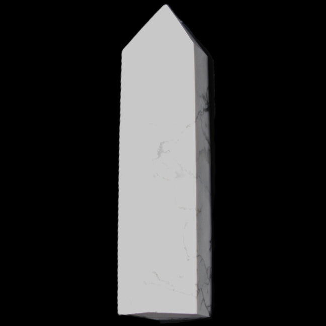 Howlite wand 65mm 40g in sunlight - Rocks and Things Store