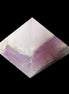 Dream Amethyst pyramid 54*33mm 132g in sunlight - Rocks and Things Store