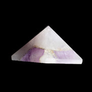 Dream Amethyst pyramid 54*33mm 132g in sunlight - Rocks and Things Store