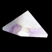 Dream Amethyst pyramid 54*33mm 132g in sunlight - Rocks and Things Store