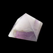 Dream Amethyst pyramid 54*33mm 132g in sunlight - Rocks and Things Store