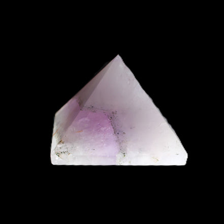 Dream Amethyst pyramid 54*33mm 132g in sunlight - Rocks and Things Store